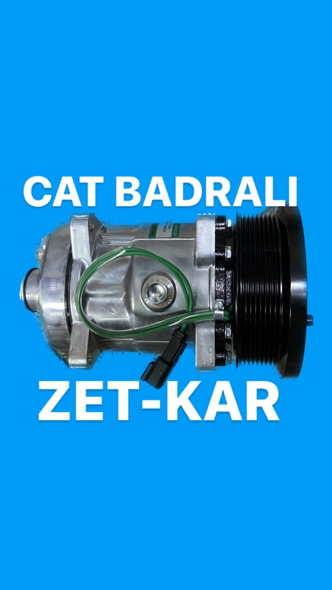 ST754316 SD 4131 CATERPİLLER 8PK 24V BLOK SAPLAMALI BADRALI KOMPRESÖR